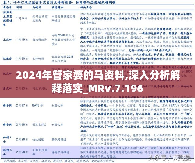 2025年管家婆的马资料50期,探索未来，2025年管家婆的马资料50期展望